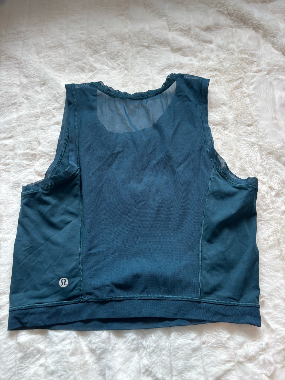 lululemon athletica Teal Muscle Tank Top